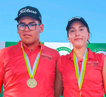 BOLIVIA: campeón en Equipos Mixtos en el Sudamericano Juvenil de Golf