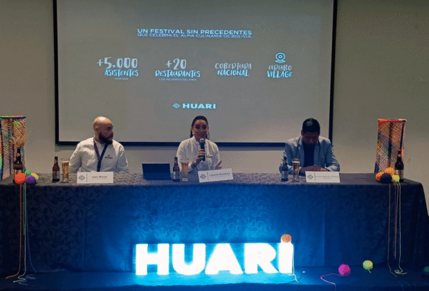 HUARI presenta “El Gusto”, el festival gastronómico más grande de Bolivia