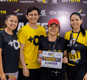 Mega Run Oxygym 5k activó el invierno cruceño