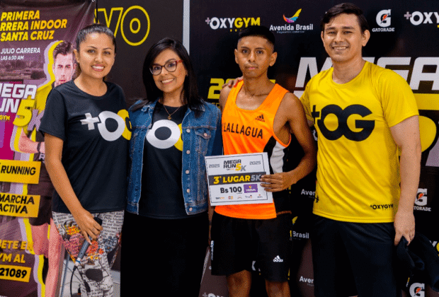 Mega Run Oxygym 5k activó el invierno cruceño