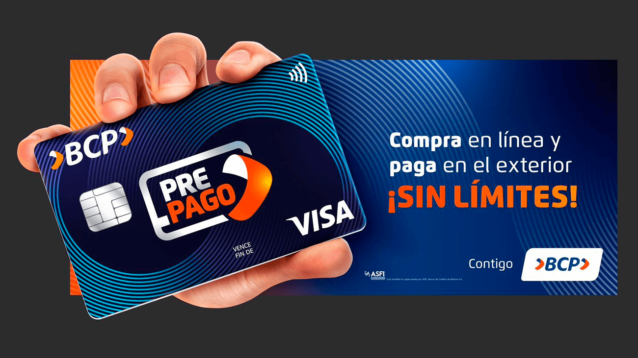 BCP lanza tarjeta prepago internacional recargable en usdt para operaciones sin restricciones en el exterior