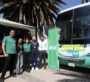 Bus del BNB: acercando la educación financiera a la población