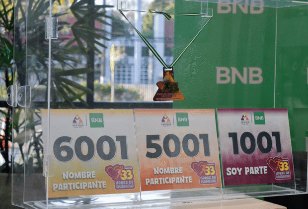 BNB y Sociedad San José presentan la “Carrera 33 Horas de Solidaridad” en Santa Cruz