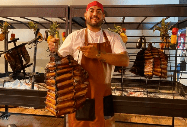 Chopp, brasas y música en vivo: así se vive la experiencia Paceña de 360° en la Expocruz 2025