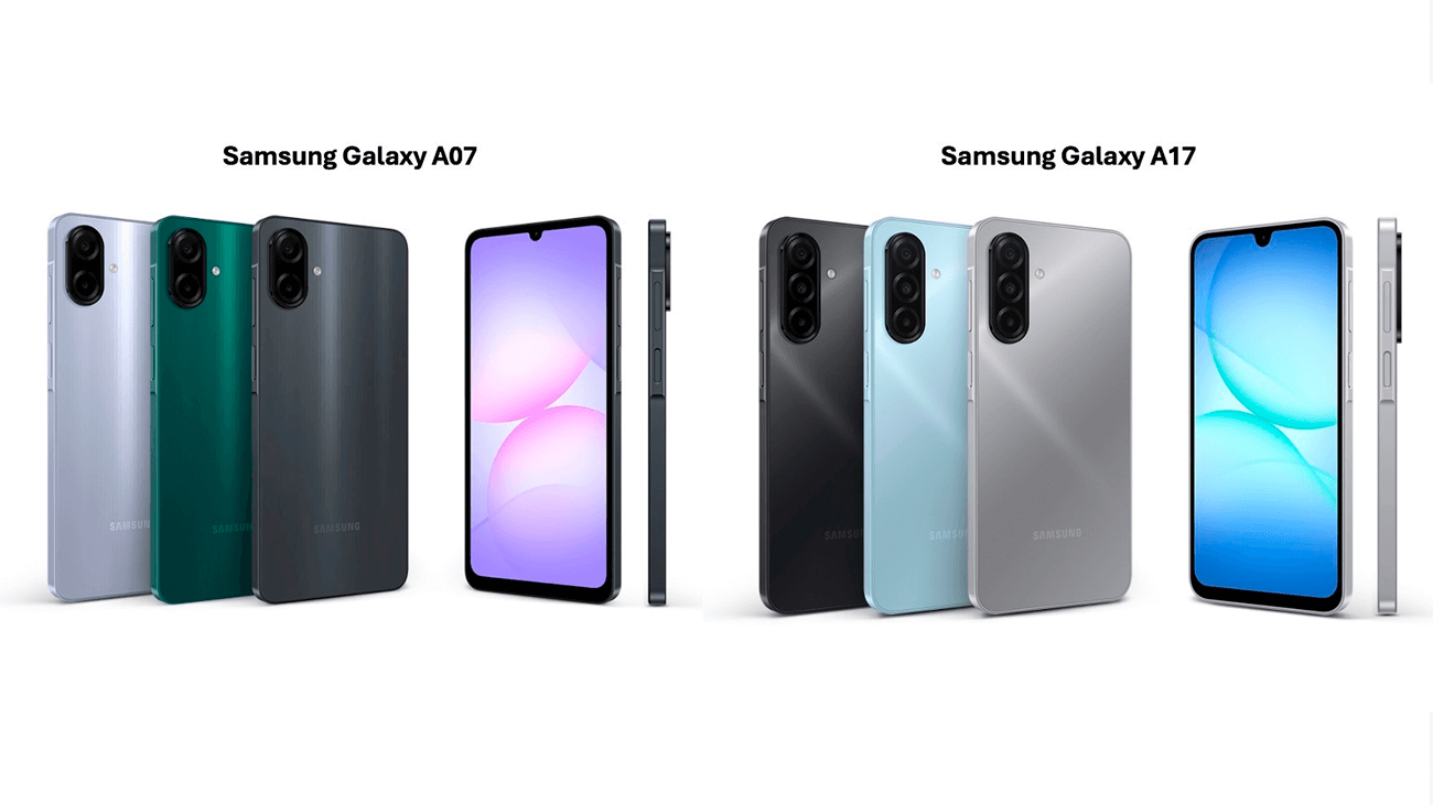 Samsung Galaxy A07 y A17 llegan a Bolivia con rendimiento optimizado, cámara avanzada y hasta 6 años de actualizaciones