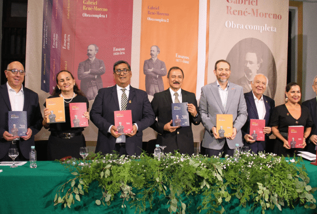 Histórico: CRE recupera para Santa Cruz la obra completa de Gabriel René Moreno