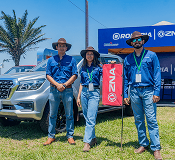 Rodaria llega a Feria Agro Vidas 2025 con su flota completa de camionetas todo terreno ZNA para los agricultores bolivianos