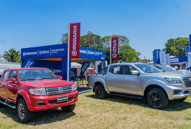 Rodaria llega a Feria Agro Vidas 2025 con su flota completa de camionetas todo terreno ZNA para los agricultores bolivianos
