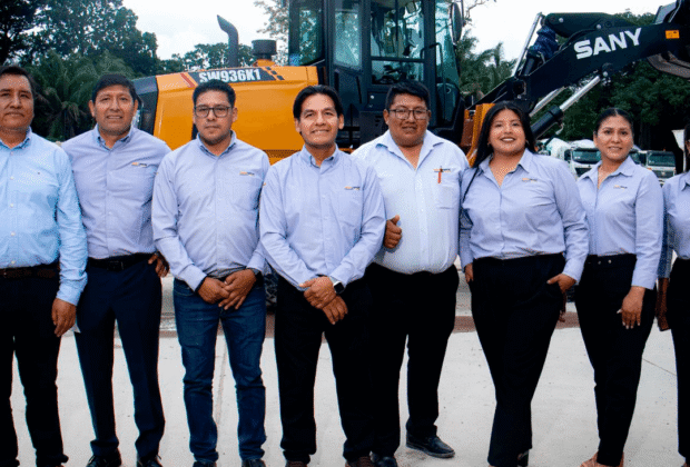 Opentrade Bolivia marca un hito con el primer cargador frontal 100% eléctrico del país