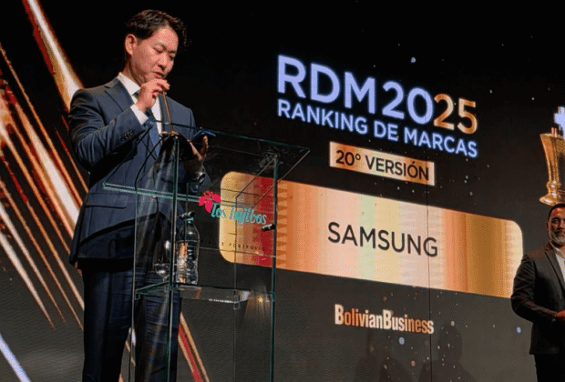 Samsung es reconocida como la mejor marca de celulares y televisores en Bolivia