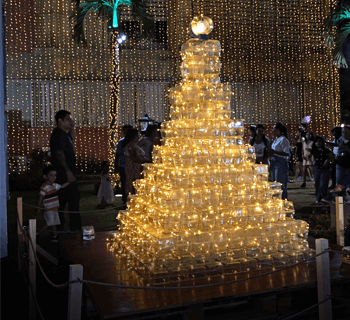 CRE enciende la Navidad en Santa Cruz con la Plaza de la Luz
