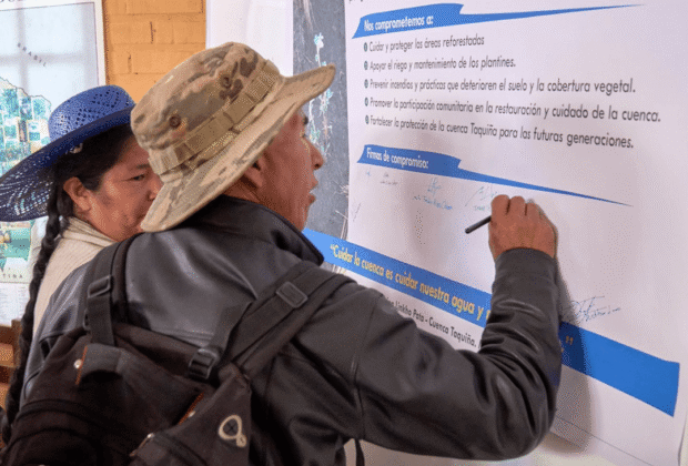 CBN celebra a la naturaleza con dos proyectos en Cochabamba