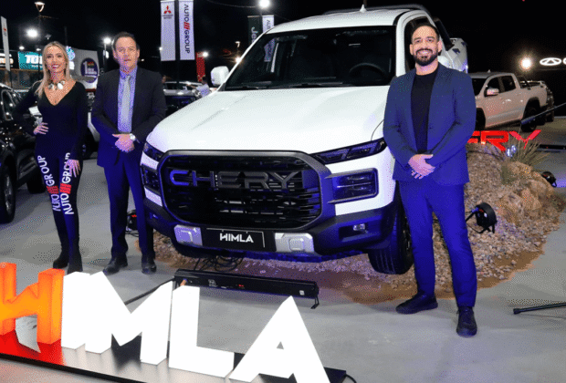 Himla, la primera camioneta de Chery en Bolivia, fue presentada por AutoGroup y Astara en Fexco 2026