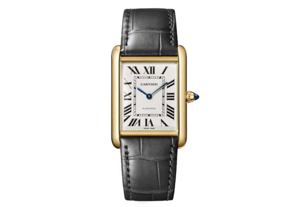 CARTIER TANK: la geometría del tiempo convertida en ícono